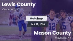 Matchup: Lewis County vs. Mason County  2020