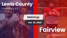 Matchup: Lewis County vs. Fairview  2020
