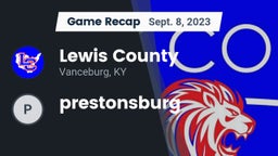 Recap: Lewis County  vs. prestonsburg 2023