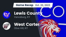 Recap: Lewis County  vs. West Carter  2023