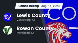 Recap: Lewis County  vs. Rowan County  2023