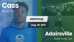 Matchup: Cass vs. Adairsville  2017