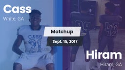 Matchup: Cass vs. Hiram  2017