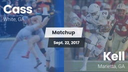 Matchup: Cass vs. Kell  2017