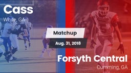 Matchup: Cass vs. Forsyth Central  2018