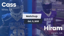 Matchup: Cass vs. Hiram  2018