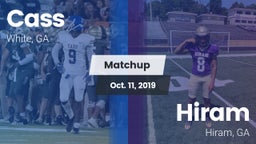 Matchup: Cass vs. Hiram  2019