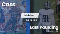 Matchup: Cass vs. East Paulding  2019