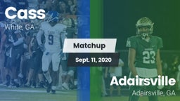 Matchup: Cass vs. Adairsville  2020