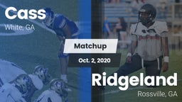 Matchup: Cass vs. Ridgeland  2020