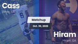 Matchup: Cass vs. Hiram  2020