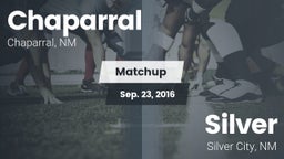 Matchup: Chaparral vs. Silver  2016