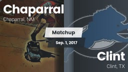 Matchup: Chaparral vs. Clint  2017