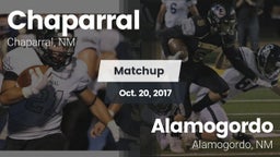 Matchup: Chaparral vs. Alamogordo  2017