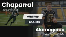 Matchup: Chaparral vs. Alamogordo  2018