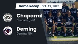 Recap: Chaparral  vs. Deming  2023