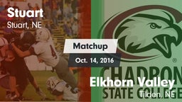 Matchup: Stuart vs. Elkhorn Valley  2016