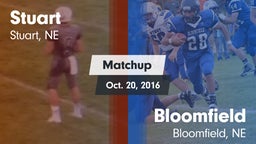 Matchup: Stuart vs. Bloomfield  2016