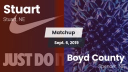 Matchup: Stuart vs. Boyd County 2019