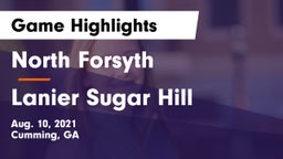North Forsyth  vs Lanier  Sugar Hill Game Highlights - Aug. 10, 2021