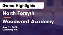 North Forsyth  vs Woodward Academy Game Highlights - Aug. 21, 2021