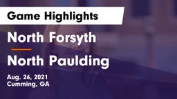 North Forsyth  vs North Paulding  Game Highlights - Aug. 26, 2021