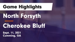 North Forsyth  vs Cherokee Bluff   Game Highlights - Sept. 11, 2021
