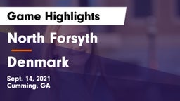 North Forsyth  vs Denmark  Game Highlights - Sept. 14, 2021