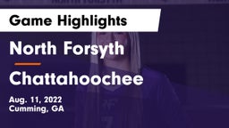 North Forsyth  vs Chattahoochee  Game Highlights - Aug. 11, 2022