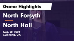 North Forsyth  vs North Hall  Game Highlights - Aug. 20, 2022