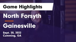 North Forsyth  vs Gainesville Game Highlights - Sept. 20, 2022