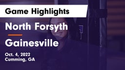 North Forsyth  vs Gainesville Game Highlights - Oct. 4, 2022