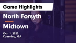 North Forsyth  vs Midtown   Game Highlights - Oct. 1, 2022