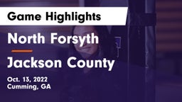 North Forsyth  vs Jackson County  Game Highlights - Oct. 13, 2022