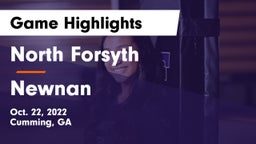 North Forsyth  vs Newnan  Game Highlights - Oct. 22, 2022