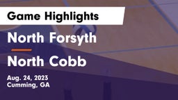 North Forsyth  vs North Cobb  Game Highlights - Aug. 24, 2023