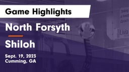 North Forsyth  vs Shiloh  Game Highlights - Sept. 19, 2023