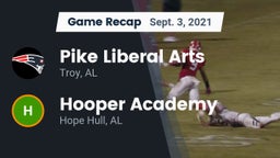 Recap: Pike Liberal Arts  vs. Hooper Academy  2021