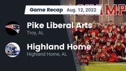 Recap: Pike Liberal Arts  vs. Highland Home  2022