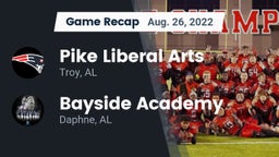 Recap: Pike Liberal Arts  vs. Bayside Academy  2022