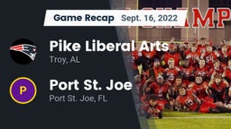 Recap: Pike Liberal Arts  vs. Port St. Joe  2022