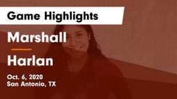 Marshall  vs Harlan  Game Highlights - Oct. 6, 2020