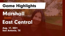 Marshall  vs East Central  Game Highlights - Aug. 17, 2021
