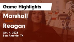 Marshall  vs Reagan  Game Highlights - Oct. 4, 2022