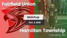 Matchup: Fairfield Union vs. Hamilton Township  2018