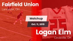Matchup: Fairfield Union vs. Logan Elm  2019