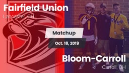 Matchup: Fairfield Union vs. Bloom-Carroll  2019