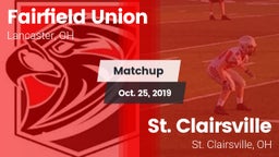 Matchup: Fairfield Union vs. St. Clairsville  2019