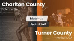 Matchup: Charlton County vs. Turner County  2017