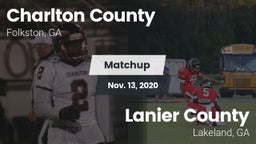 Matchup: Charlton County vs. Lanier County  2020